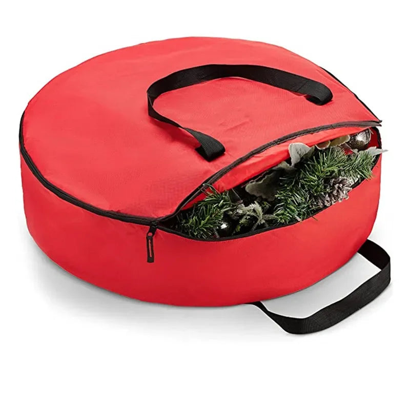 Foldable Christmas Tree Bag, 210D Oxford Cloth Xmas Bag , Ideas Christmas Tree Storage Solution for Tree & Wreath & Decoration Soldes-ShopOnline