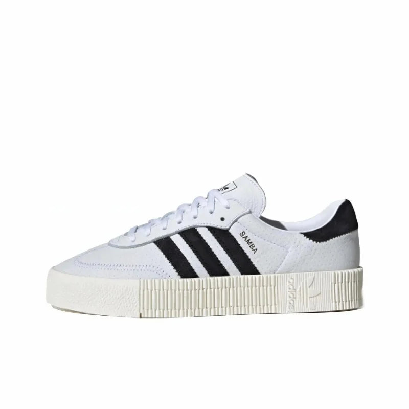 Adidas Originals Sambarose EF4965 Women Anti-slip Wear-resistant Comfort Light Charming Exquisite Unique Low-top Board Shoes Soldes-ShopOnline