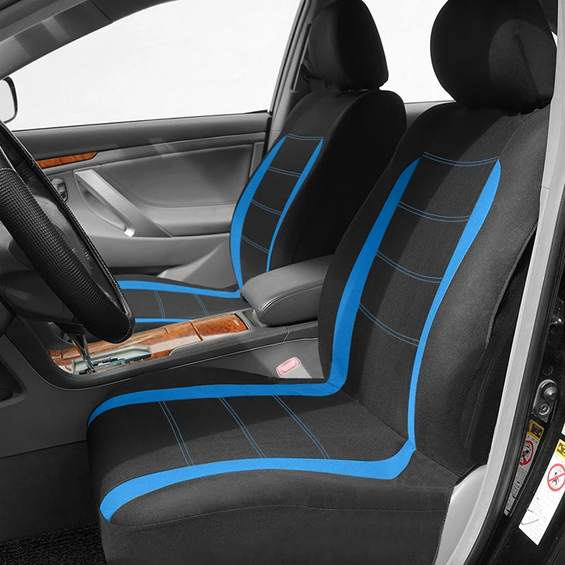 Housses de Siège Universelles AUTO PLUS – Tissu Polyester, 9 Pièces, Toutes Voitures Soldes-ShopOnline
