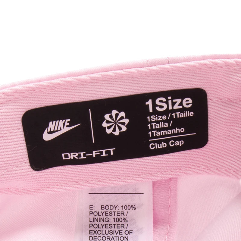 Nike Children's Hat Sports Cap Fashion Baseball Cap Peaked Cap Outdoor Comfortable Sun Hat Fb5064-663 Soldes-ShopOnline