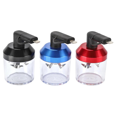 Broyeur Électrique USB Portable - Moulin Herbes Multifonction Aluminium Soldes-ShopOnline