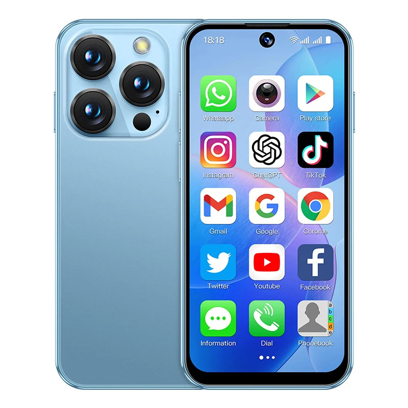 SOYES XS19 Mini Smartphone 3,88" – 2Go RAM, 16Go ROM, Android 10, Double SIM, Reconnaissance Faciale Soldes-ShopOnline