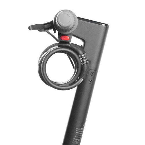 Electric scooter Cable Lock Anti-theft Safety Password for ninebot G30 for xiaomi M365 pro 1S F20 F30 F40 skateboard handle lock Soldes-ShopOnline