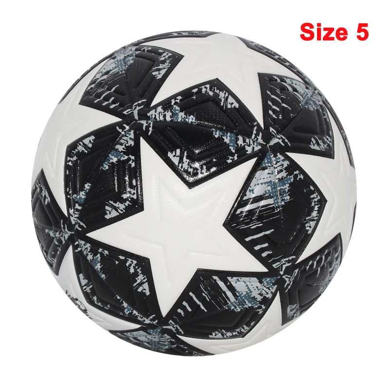 Standard Soccer Ball Professional Outdoors Sports Match Balls Training Seamless Football High Quality PU Material Size 5 Size 4 Soldes-ShopOnline