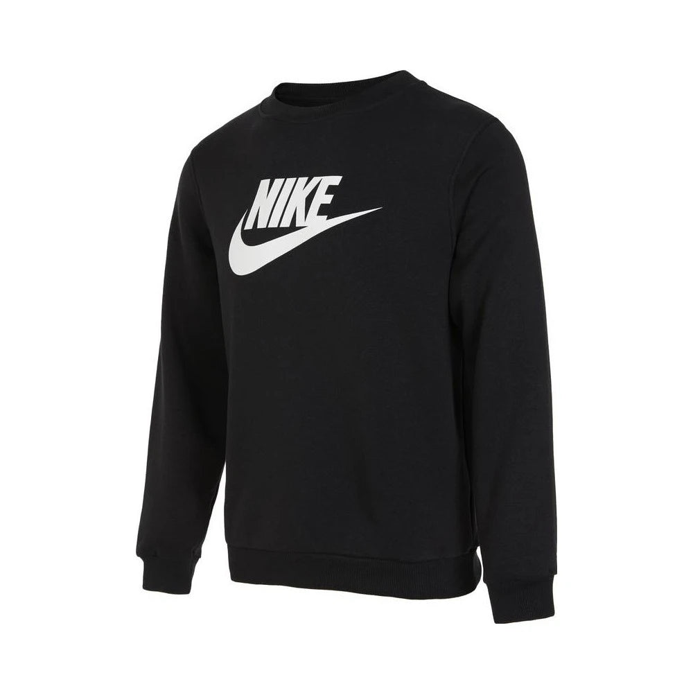 NIKE 2024  Kids K NSW CLUB FLC CREW LS HBR Knit Hoodie FD2992-010 Soldes-ShopOnline