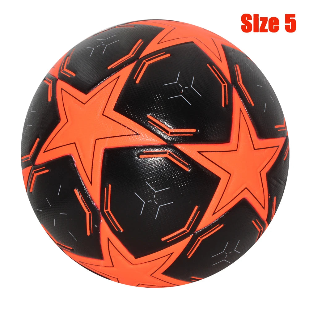 Standard Soccer Ball Professional Outdoors Sports Match Balls Training Seamless Football High Quality PU Material Size 5 Size 4 Soldes-ShopOnline