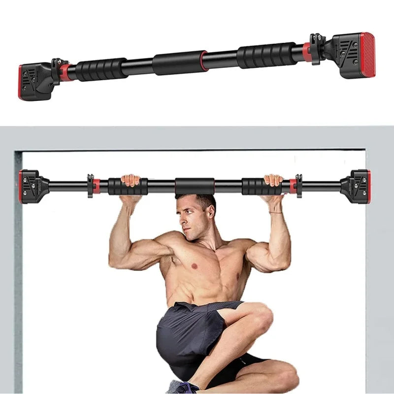 Fitness horizontal bar home indoor wall pull-up device no punching door single bar home fitness equipment stretching hanging bar Soldes-ShopOnline
