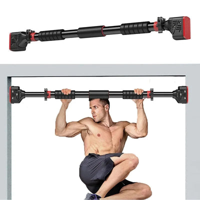 Fitness horizontal bar home indoor wall pull-up device no punching door single bar home fitness equipment stretching hanging bar Soldes-ShopOnline