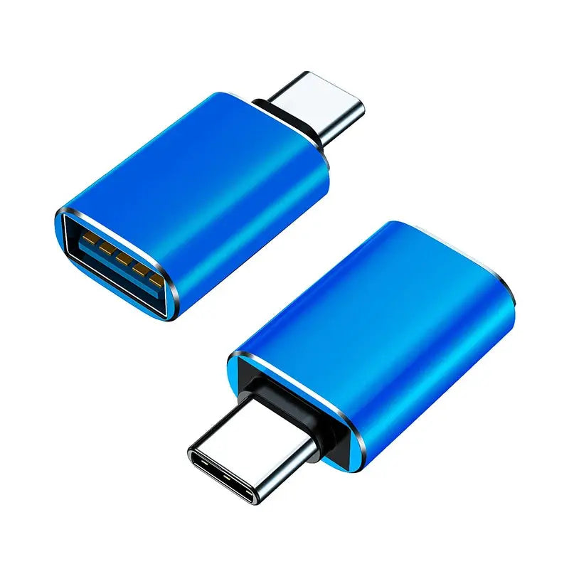 Adaptateur de type C vers USB 3.0 Charge en métal Lumière de lecture de fichier de transmission de données stable pour Iphone Macbook Xiaomi Samsung Connector Android Apple - Soldes-ShopOnline