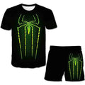 Ensemble Enfant Marvel Spider-Man – T-Shirt + Short Respirant, 4-6 Ans Soldes-ShopOnline