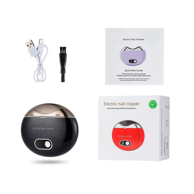 Electric Nail Clipper With UV Light Nail Cutter Low Noise Easy Operation Manicure Nail Grinder AdultS Child Finger Toe Nursing Soldes-ShopOnline