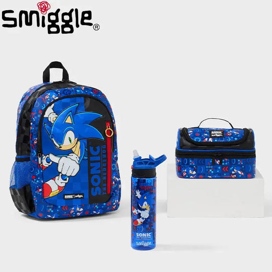 Ensemble Sac à Dos Sonic pour les enfants Garçon Fille Mixte + Gourde Sonic +Trousse à Crayons Sonic+ Sac de pique nique idéal pour les sorties scorlaire idée cadeau à offrir à Prix Discount - Soldes-ShopOnline