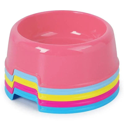 Pet Food Bowl Cat Bowls Mini Candy Color Plastic Kitten Puppy Cat Dog Feeders Pet Feeding Supplies Soldes-ShopOnline