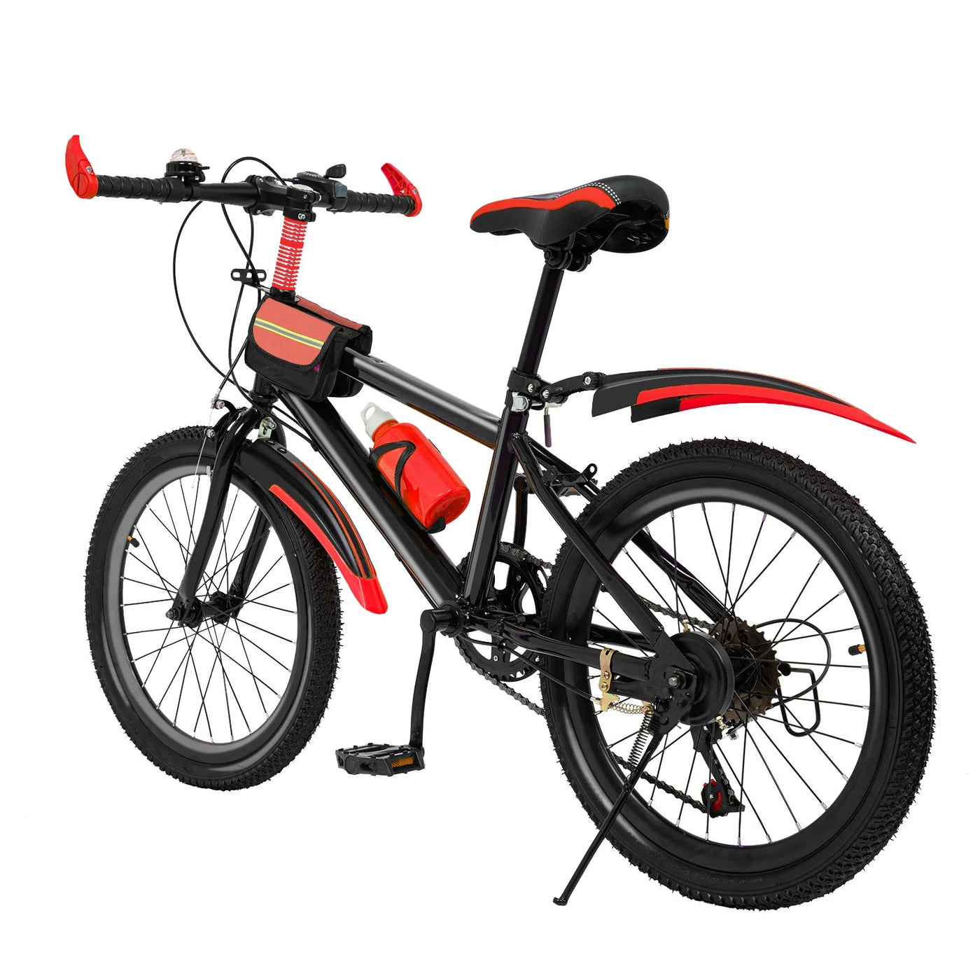 VTT Enfant 20 Pouces 7 Vitesses - Vélo Montagne Ajustable Garçons & Filles 130-150cm Soldes-ShopOnline