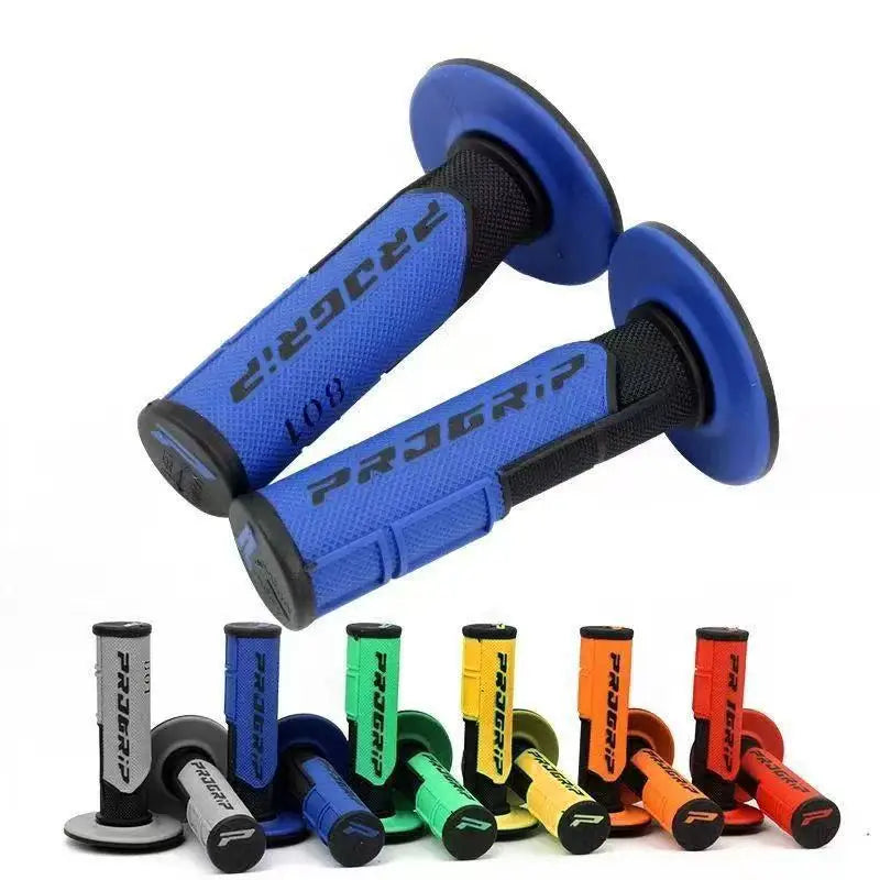 Poignées Guidon Moto Caoutchouc GEL – 22-24mm Universel, 7 Couleurs, Pit Bike & Motocross Soldes-ShopOnline