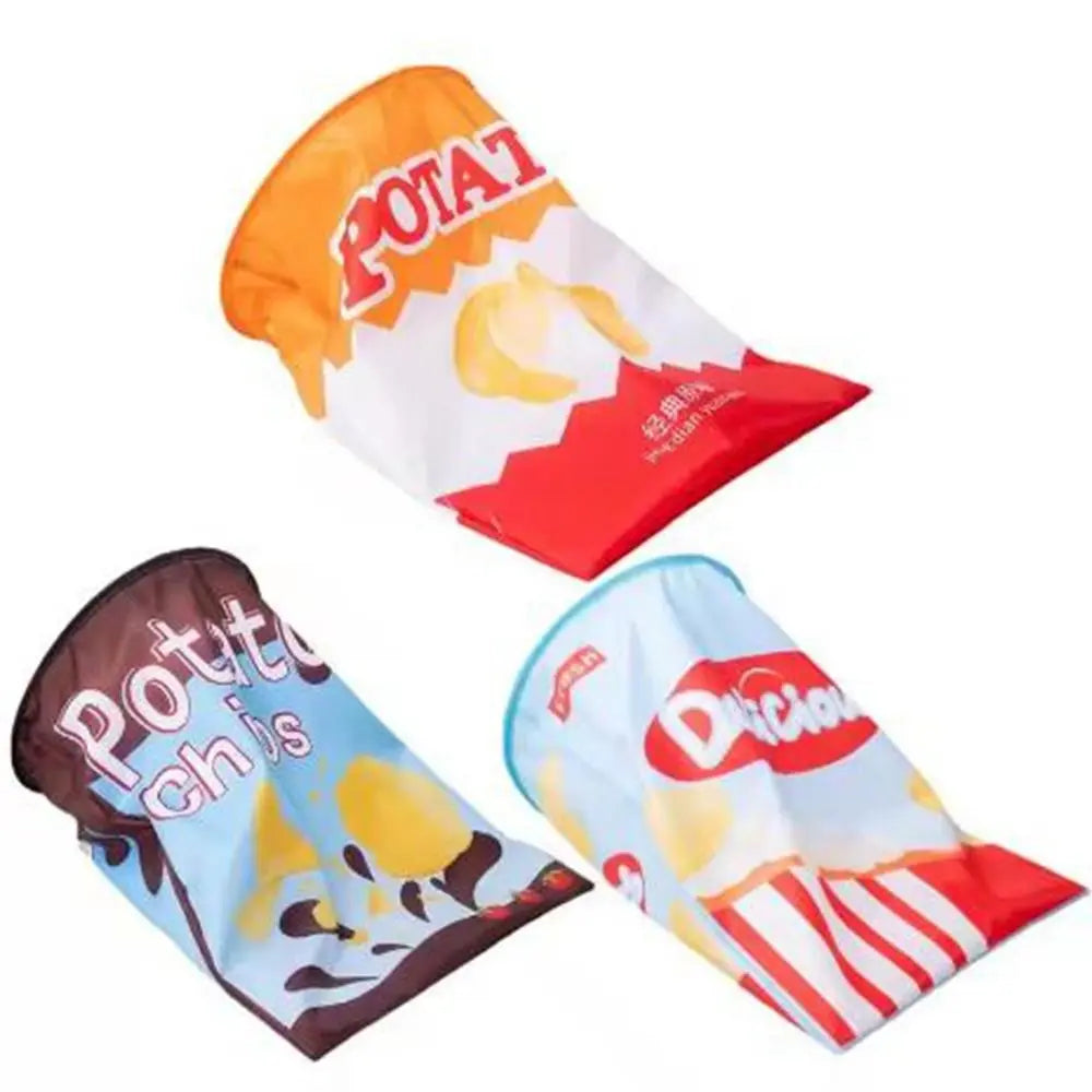 Tunnel Chat Chips Crinkle – Sac Interactif Pliable Anti-Morsure avec Son | 4 Couleurs, Idéal Intérieur Soldes-ShopOnline