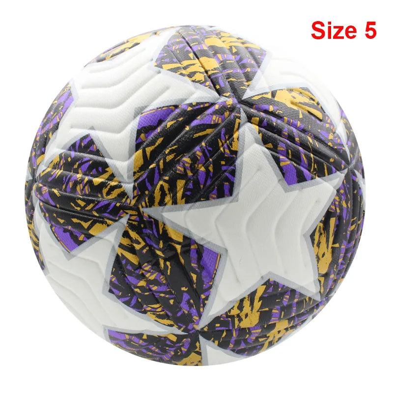 Standard Soccer Ball Professional Outdoors Sports Match Balls Training Seamless Football High Quality PU Material Size 5 Size 4 Soldes-ShopOnline