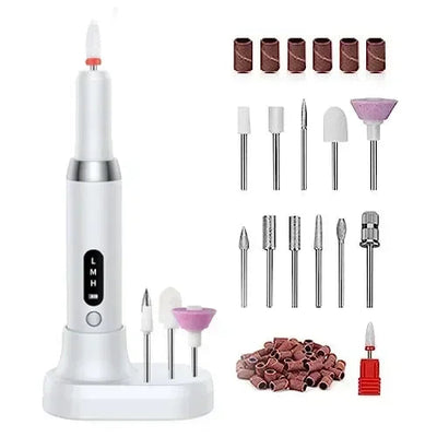 Electric Nail Polisher Drill Bits Professional Nails Grinding Polishing Dead Skin Removal Art Sanding File Pen Manicure Machine Soldes-ShopOnline