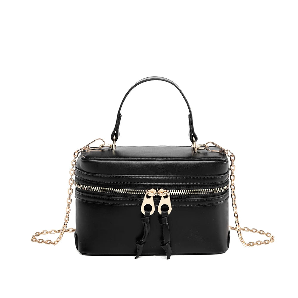 Sac à Main Femme PU – Bandoulière & Épaule, Style Box Bag Soldes-ShopOnline