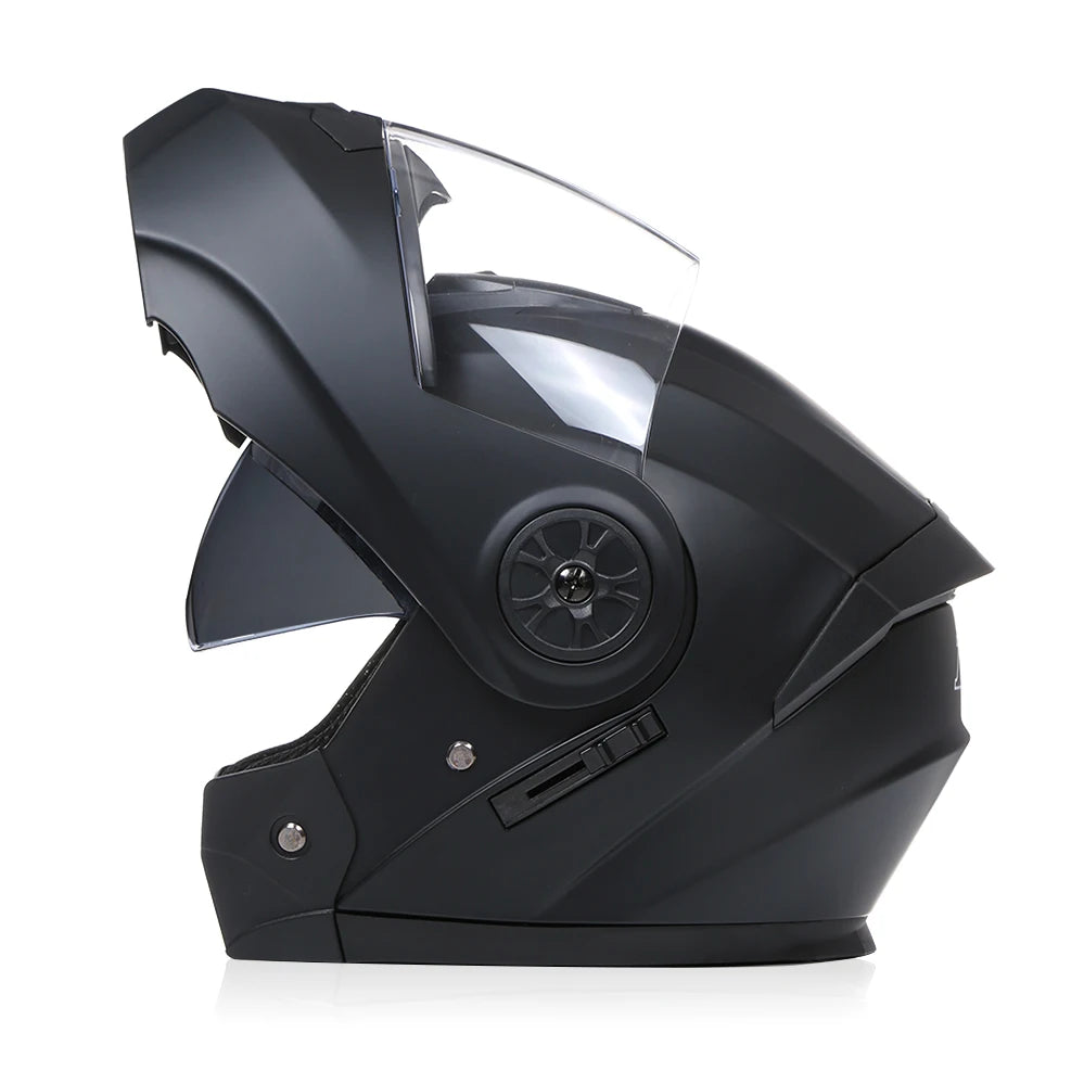 Casque Moto Modulable BLD Flip-Up – Visière Anti-Buée, Certifié E-Mark Soldes-ShopOnline