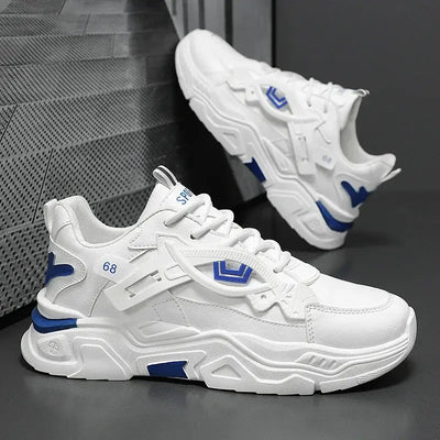 Chaussures à hauteur croissante Chaussures à semelle épaisse Coussin d'air Semelle intérieure confortable Sneeaker absorbant les chocs Support de cheville antidérapant pour Hommes Garçon - Soldes-ShopOnline