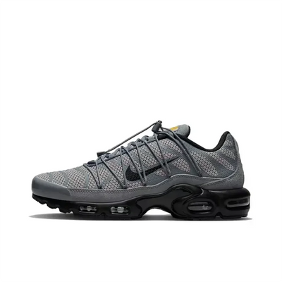 Nike Air Max Plus Utility - Baskets Running Homme Femme - Mesh Respirant & Coussin d'Air - Noir/Blanc FD0670-001 Soldes-ShopOnline