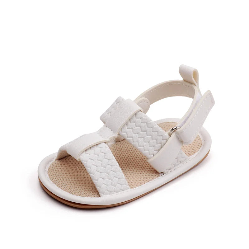Sandales Bébé PU Antidérapantes MiYuebb – Semelle Souple, Unisexe 0-18 Mois Soldes-ShopOnline
