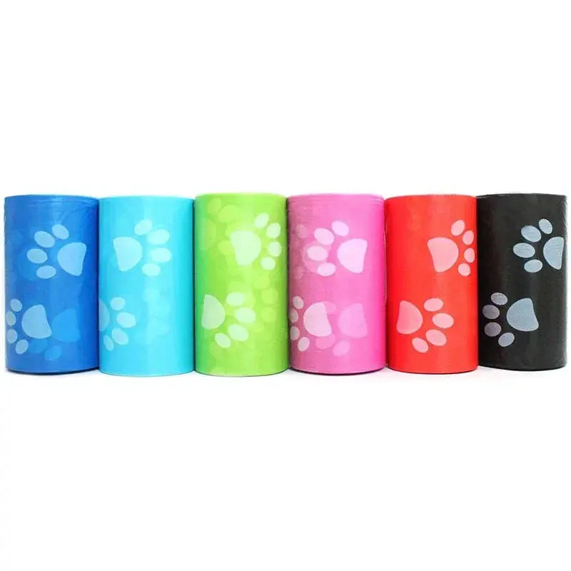 120 rouleaux de sac à crottes de chien Sac de caca de sac de nettoyage d'extérieur Fournitures de nettoyage d'extérieur pour animaux de compagnie pour chien /kit de remplissage de sac à ordures Fournitures pour animaux de compagnie - Soldes-ShopOnline