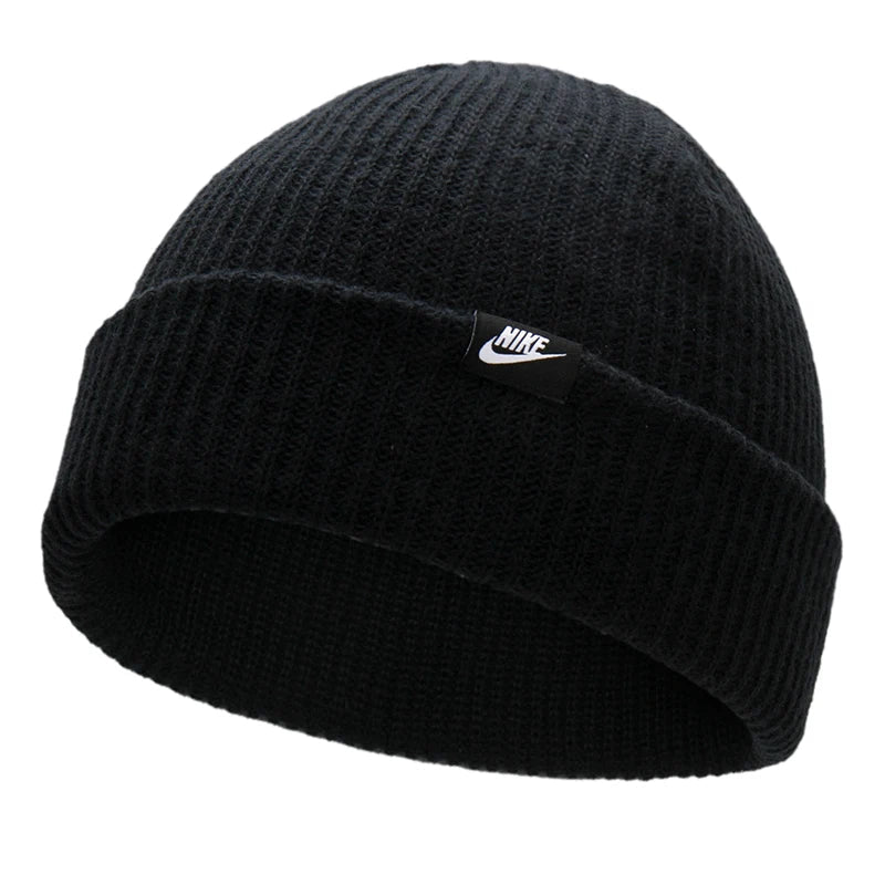 Nike Men's and Women's Hats, Sports Hats, Comfortable and Warm Woolen Hats, Woolen Knitted Hats Hf0176-010 Soldes-ShopOnline