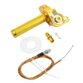 Poignée Gaz CNC Aluminium PowerMotor 22mm – Moto, Scooter, ATV, Quad, 5 Coloris Soldes-ShopOnline