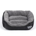 Canapé-Lit Carré Moelleux pour Grand Chien – Coussin Lavable Chaud Hiver, Niche Douce pour Chat et Chien Soldes-ShopOnline