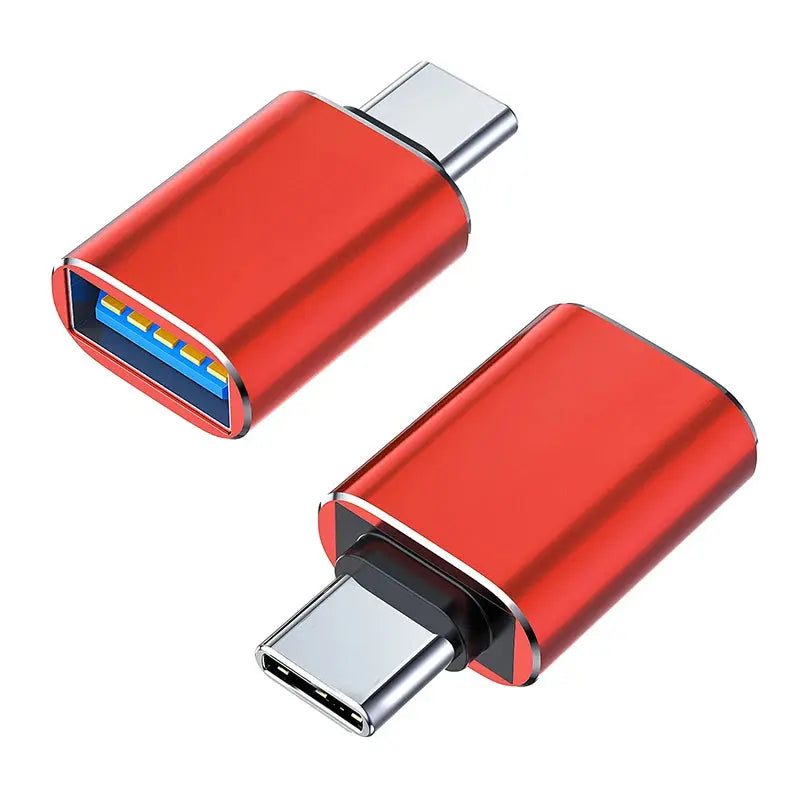 Adaptateur de type C vers USB 3.0 Charge en métal Lumière de lecture de fichier de transmission de données stable pour Iphone Macbook Xiaomi Samsung Connector Android Apple - Soldes-ShopOnline