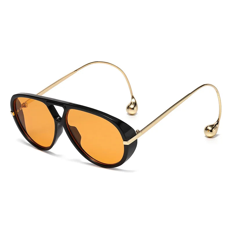 2026 Fashion Luxury Brand Design Oversized Sunglasses Women Men Popular Vintage Sun Glasses Punk Eyeglasses Shade UV400 Eyewear Soldes-ShopOnline