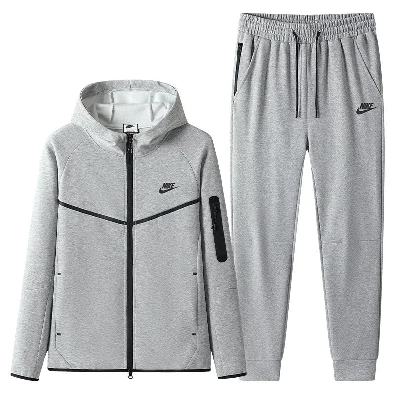 Survêtement Nike Tech Windrunner Homme – Veste Zippée + Pantalon, Toutes Saisons Soldes-ShopOnline