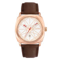 TOMI – Montre Quartz Homme Luxe & Polyvalente | Cadran Rond 40mm, Bracelet PU, Calendrier, Business & Loisir Soldes-ShopOnline