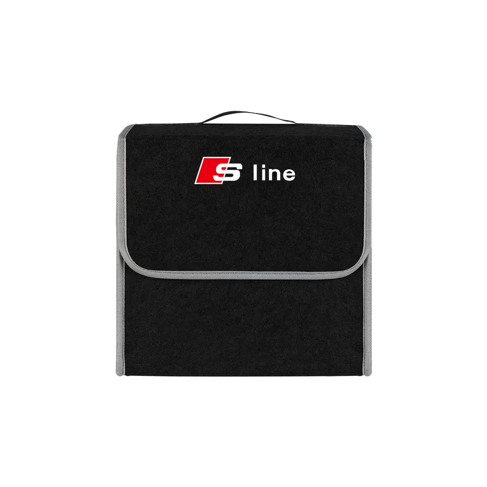Car Trunk Organizer Storage Box Stowing Tidying Container Bag For Audi Sline A4 B7 B8 B9 A3 8P 8V 8L A5 A6 C6 C5 C7 A1 Q2 Q3 Soldes-ShopOnline