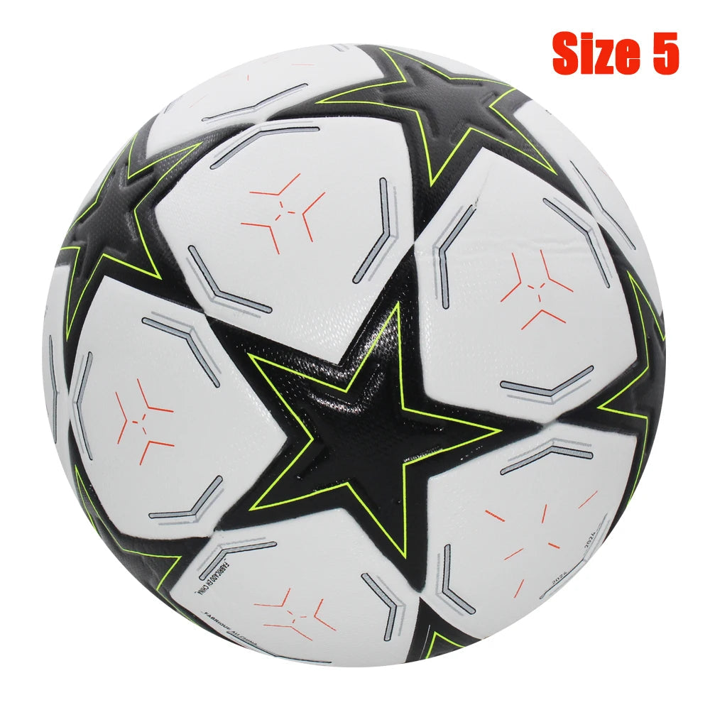 Standard Soccer Ball Professional Outdoors Sports Match Balls Training Seamless Football High Quality PU Material Size 5 Size 4 Soldes-ShopOnline