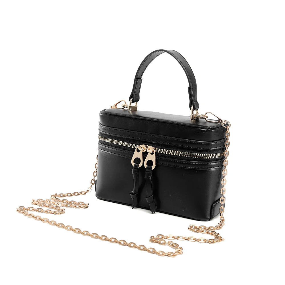 Sac à Main Femme PU – Bandoulière & Épaule, Style Box Bag Soldes-ShopOnline