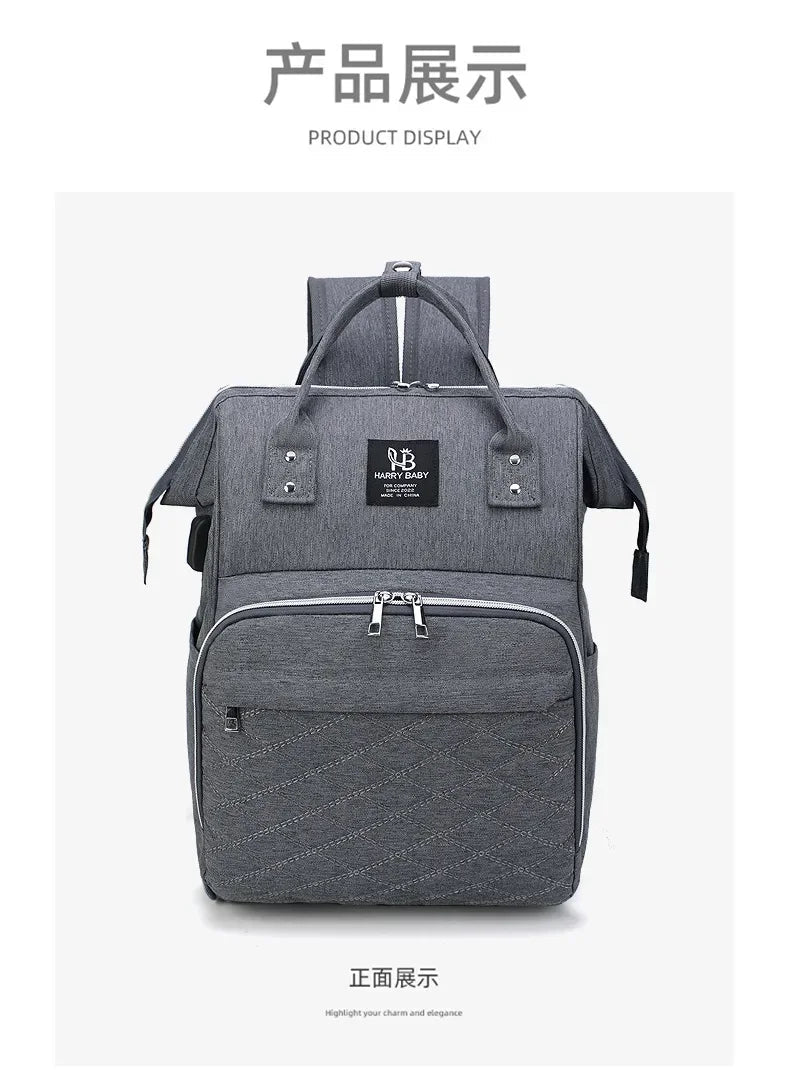Sac à Langer Maternité – Grande Capacité avec Tapis à Langer Soldes-ShopOnline