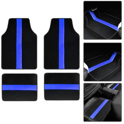 4pcs Tapis de sol de voiture Tapis universel Ensemble kit complet Auto Accessoires Automobile tapis de sol voiture voitures accessoires auto à Prix Discount - Soldes-ShopOnline