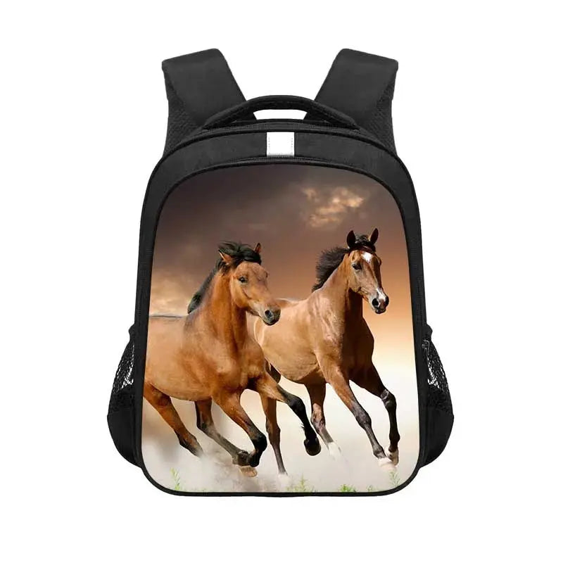 Sac à dos pour adolescents Enfants Cheval Sacs d’école Mignon Sac à dos Garçons Cadeau cartable école Filles Sacs à dos scolaires Enfants - Soldes-ShopOnline