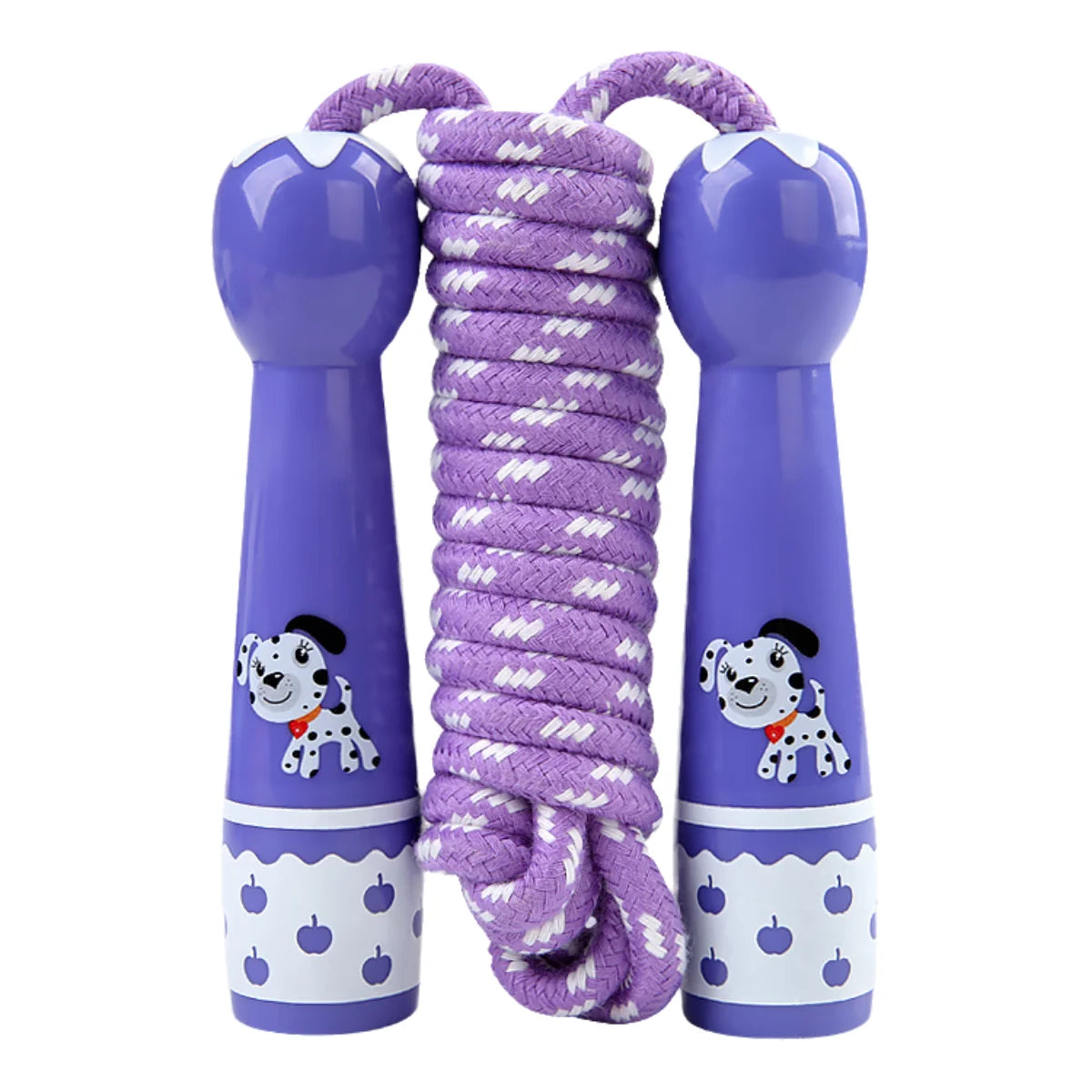 Toddler Jump Rope Wear Resistant Cotton Cord Length Adjustable Soft Skipping Rope With Smooth Handles For Kids Boys Girls Soldes-ShopOnline