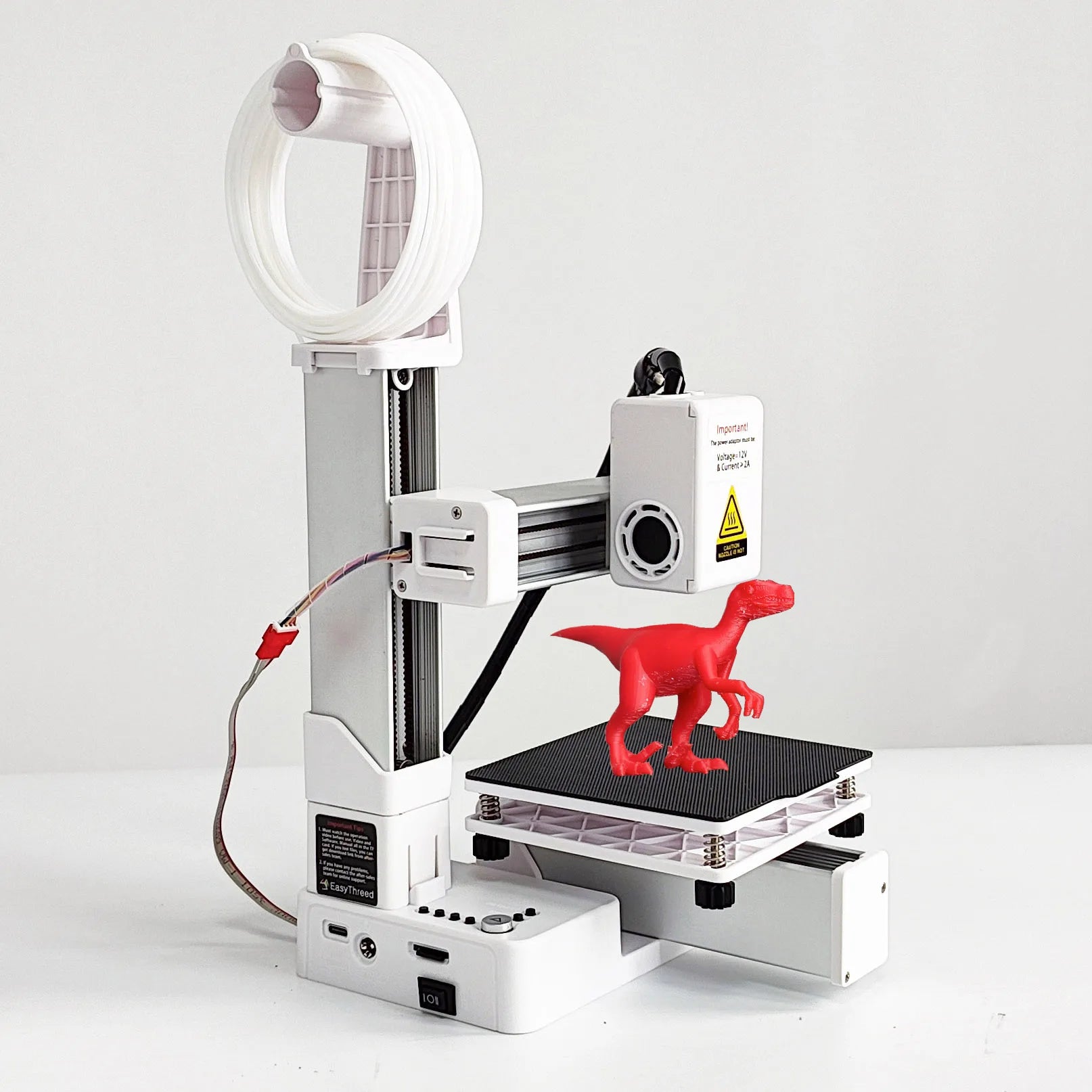 Imprimante 3D EasyThreed – Niveau Débutant | Compatible PLA & TPU 1,75 mm | Adaptateur secteur inclus Soldes-ShopOnline