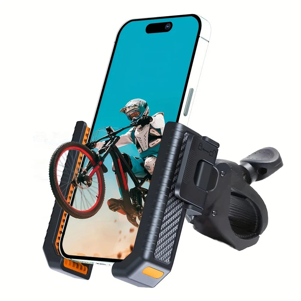 Support Téléphone Vélo & Moto Guidon – Antichoc, Verrouillage 1s, Universel 4,5-7", GPS Soldes-ShopOnline