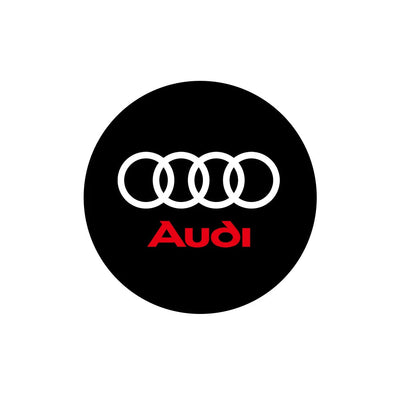 For Audi A4 A3 8V 8P 8L A6 C5 C6 C7 A5 A7 Q3 Q5 Q7 S3 S4 S6 RS Sline Quattro Car HD Projector Lamp LED Auto Door Welcome Light Soldes-ShopOnline