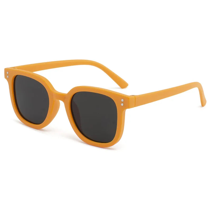 Children's Small Frame Square Sunglasses Girl Brand Designer Fashion Sun Glasses Boys Outdoor Shading Eyewear UV400 Gafas De Sol Soldes-ShopOnline