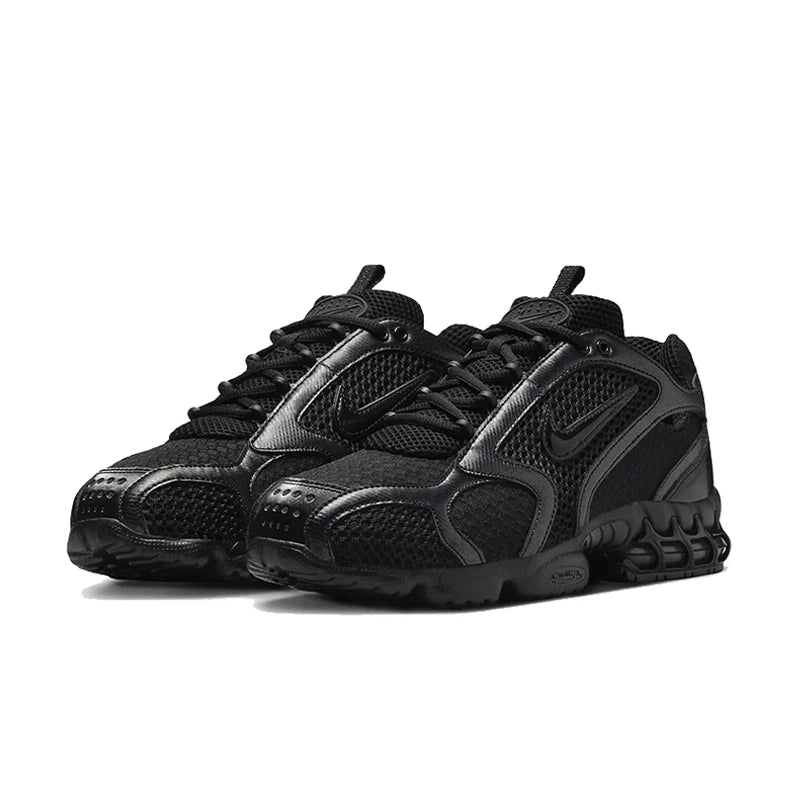 Nike Air Zoom Spiridon Cage 2 Retro Men's Vintage Running-Inspired Sneakers Style Code HM8497-010 Soldes-ShopOnline
