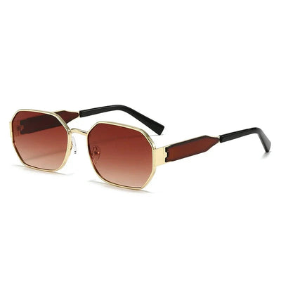 New Fashion Vintage Sunglasses Women Men Designer Retro Metal Rectangle Sun Glasses Female Male Popular Black Eyewear Soldes-ShopOnline