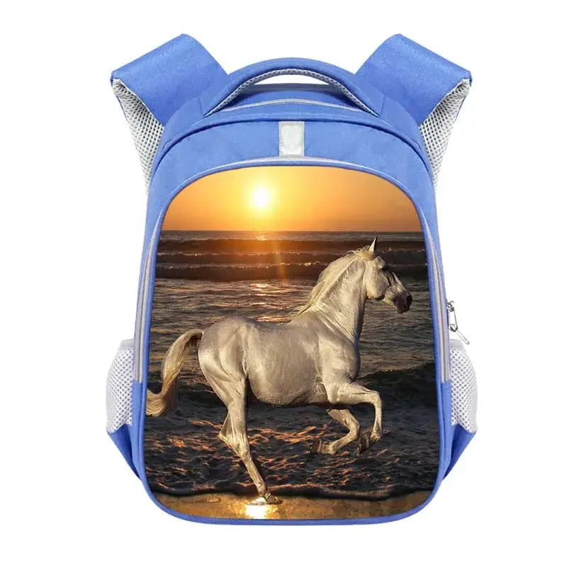 Sac à dos pour adolescents Enfants Cheval Sacs d’école Mignon Sac à dos Garçons Cadeau cartable école Filles Sacs à dos scolaires Enfants - Soldes-ShopOnline