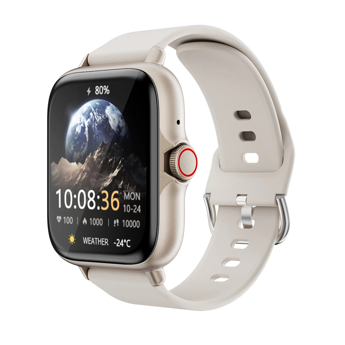 Montre Connectée DESERTCAT 1,83" – Appels Bluetooth, Suivi Santé, Podomètre, iPhone & Android Soldes-ShopOnline